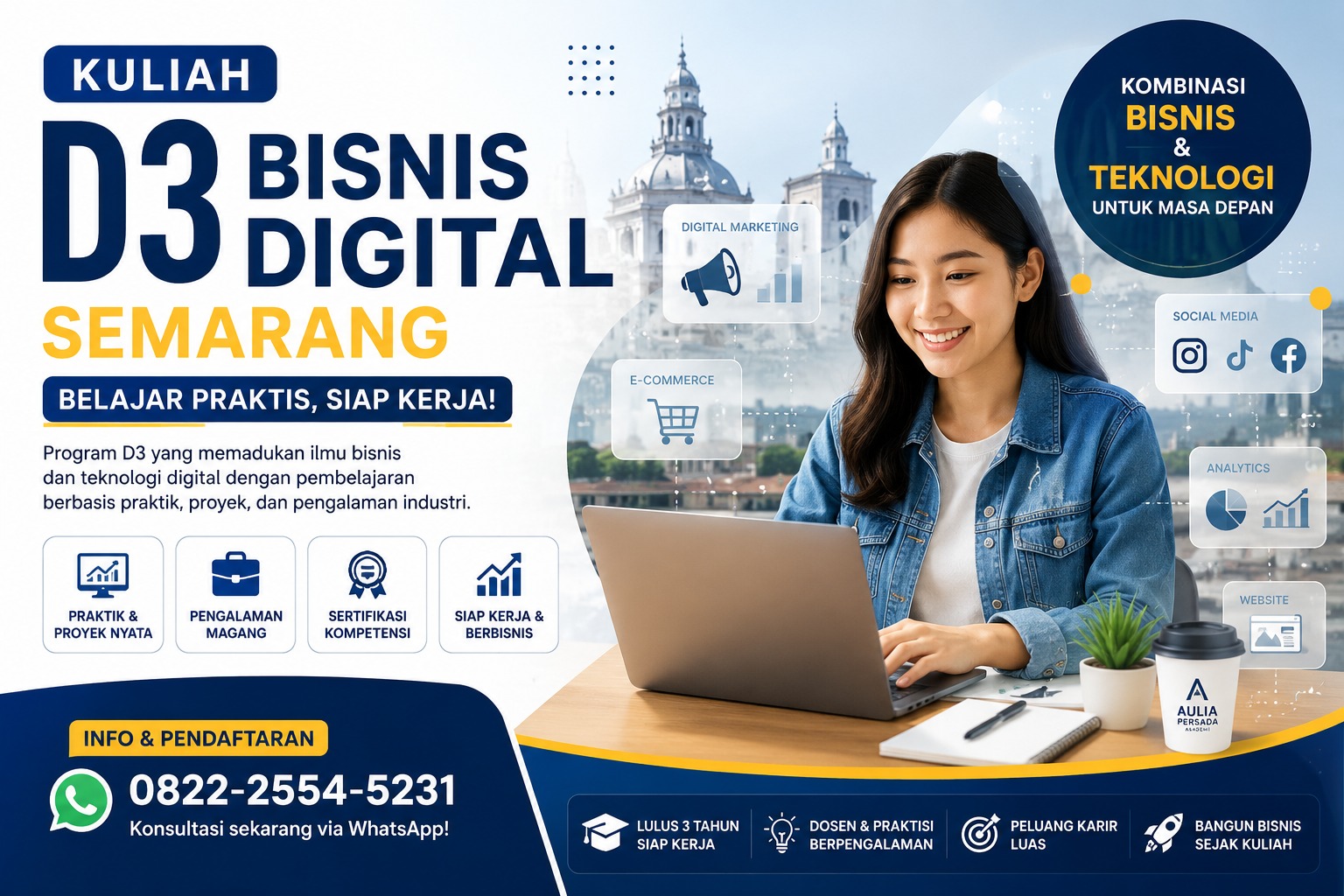 kuliah d3 bisnis digital semarang